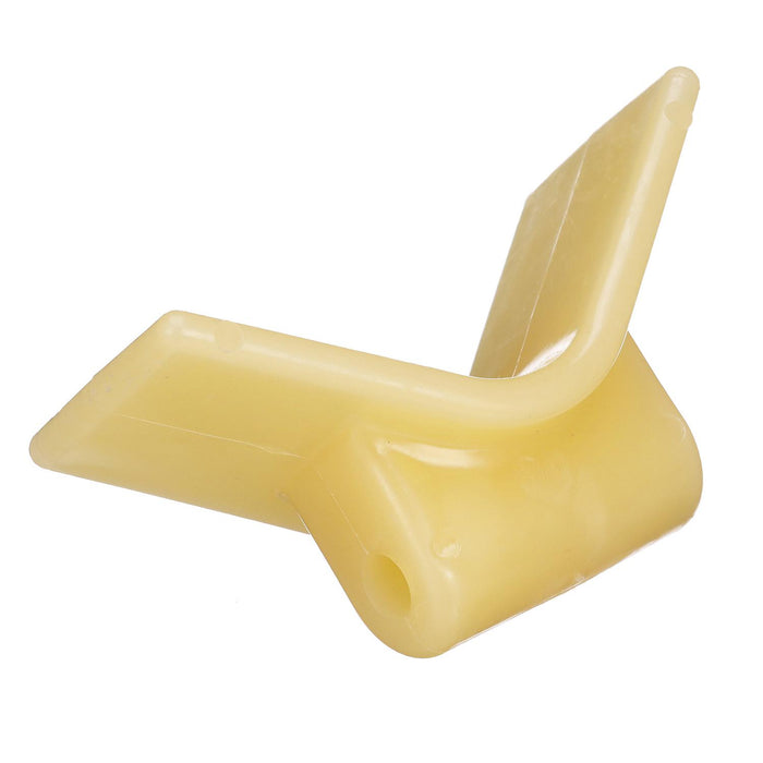 Seachoice 56550 Non-Marking TP Yellow Rubber V-Bow Stop 3" x 1/2"