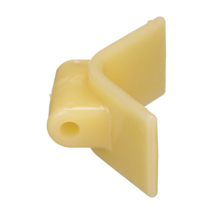 Seachoice 56550 Non-Marking TP Yellow Rubber V-Bow Stop 3" x 1/2"