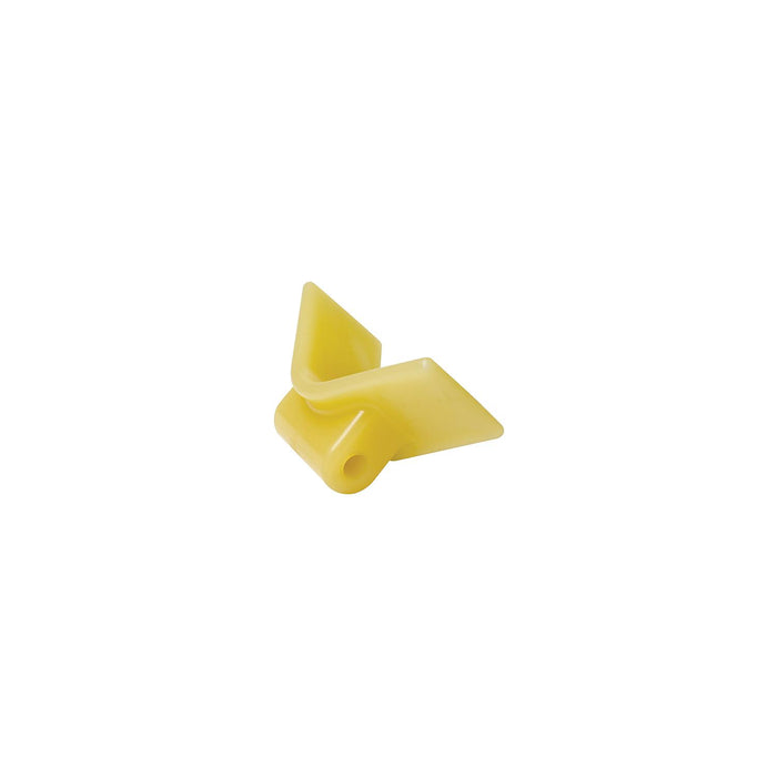 Seachoice 56550 Non-Marking TP Yellow Rubber V-Bow Stop 3" x 1/2"