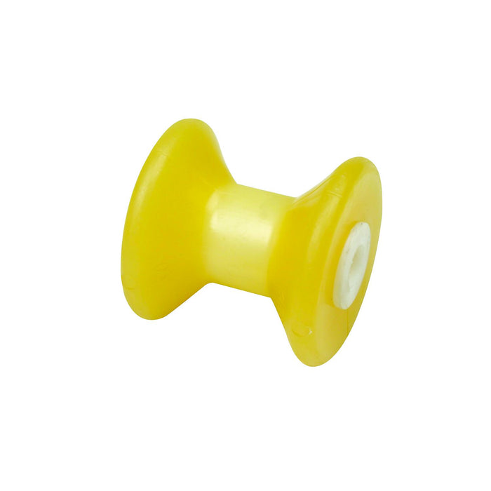 Seachoice 56580 Non-Marking TP Yellow Rubber V-Bow Stop With 1/2" ID