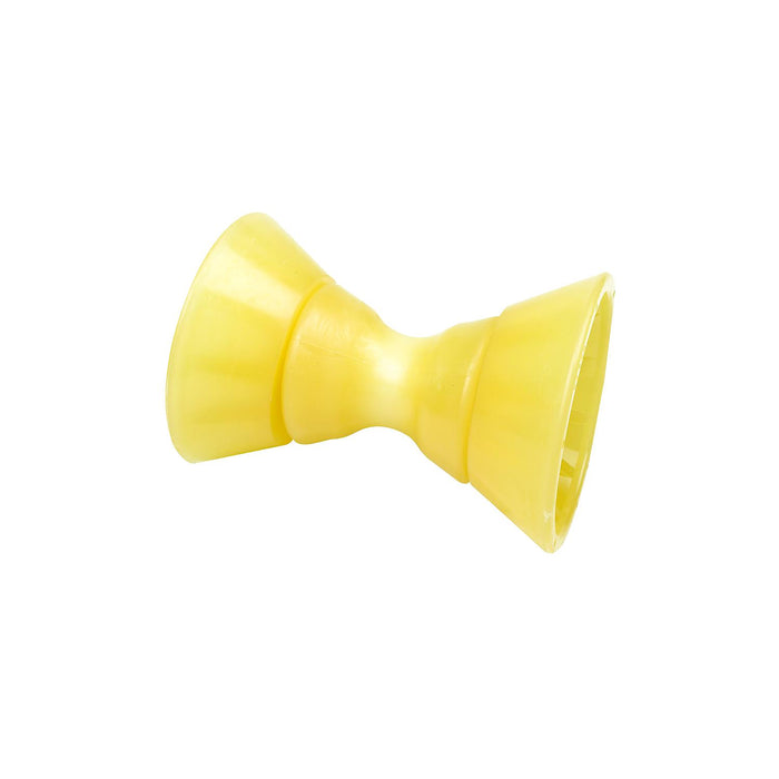 Seachoice 56600 Non-Marking TP Yellow Rubber Bow Roller With Bells 1/2" ID