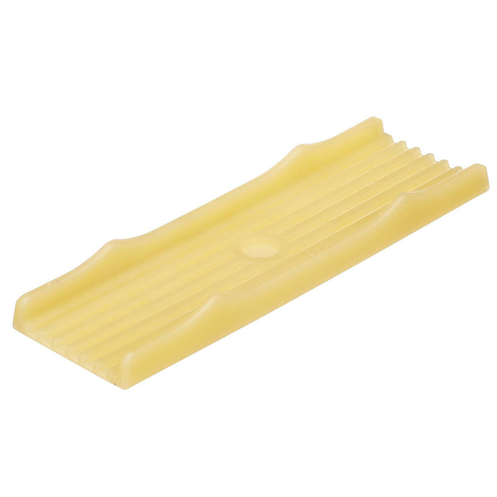 Seachoice 50-56640 Non-Marking TP Yellow Rubber Keel Pad 12" L x 3-1/2" W x 1" H