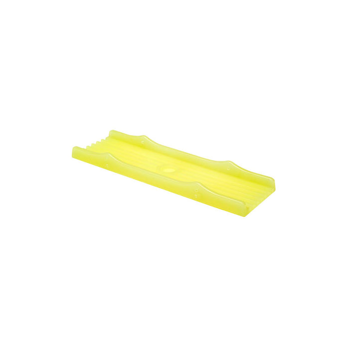 Seachoice 50-56640 Non-Marking TP Yellow Rubber Keel Pad 12" L x 3-1/2" W x 1" H