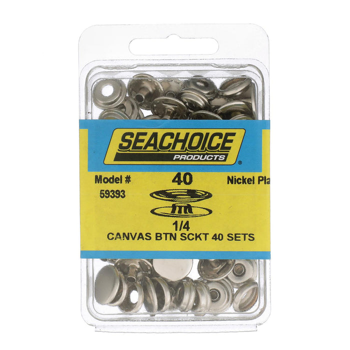 Seachoice Stainless Steel Button Socket With Barrel