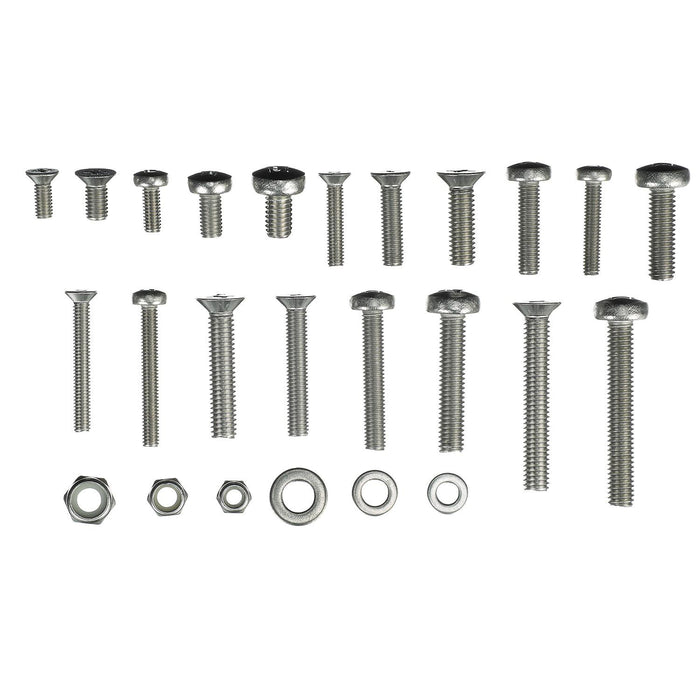 Seachoice KP9083SC Stainless Steel Metric Machine Screw Kit 240 Piece