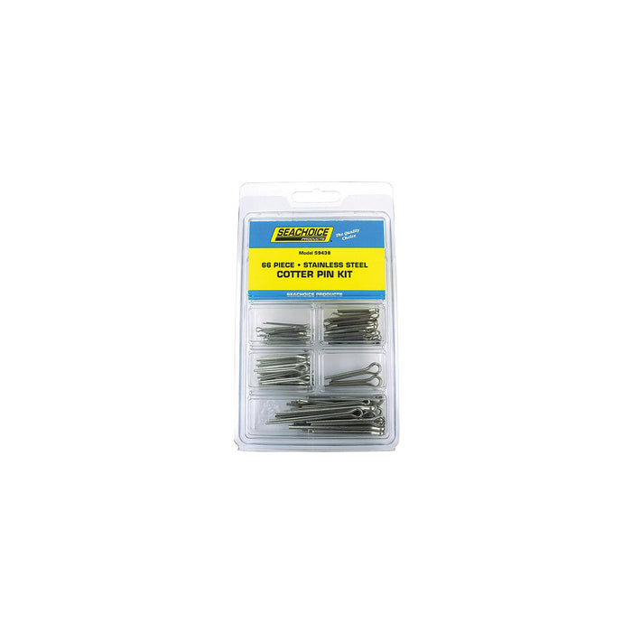 Seachoice KP5937SC Stainless Steel Cotter Pin Kit 66 Piece