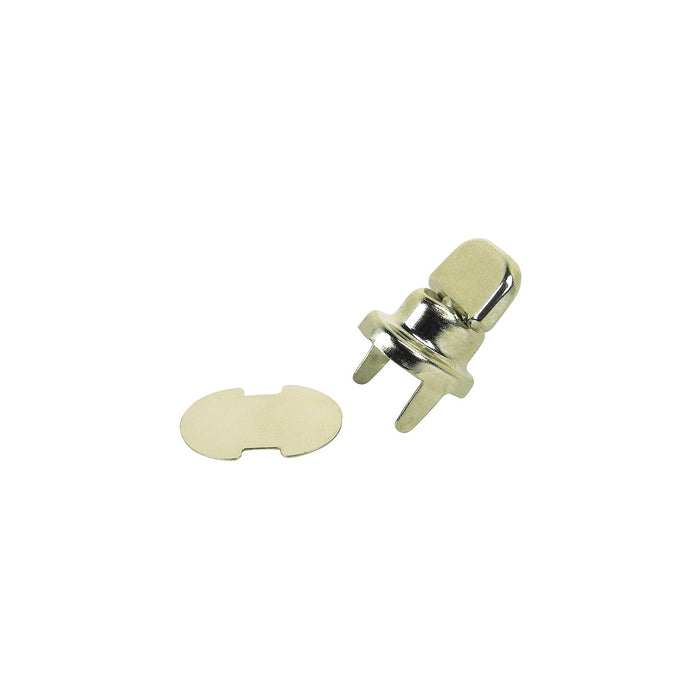 Seachoice MP7253SC Twist Studs With 2 Prong Base And Clinch Plate, Qty 2