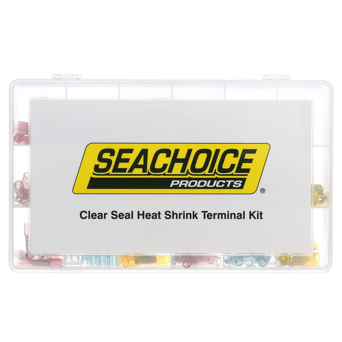 Seachoice 60001 120 Piece Clear Seal Heat Shrink Terminal Kit