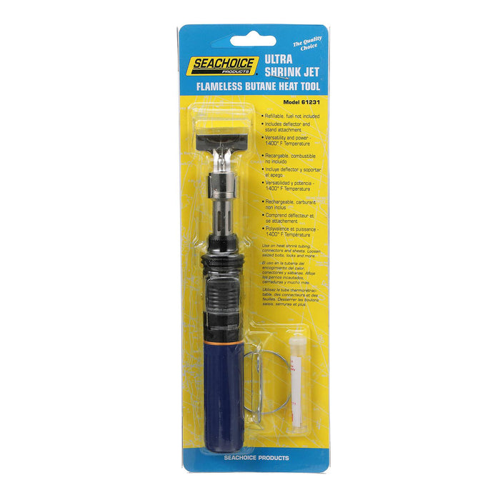 Seachoice 61231 Ultra Shrink Jet Flameless Butane Heat Tool (Fuel Not Included)