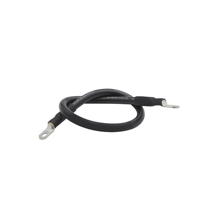 Seachoice 63001 Tinned Copper Battery Assembly, 2 AWG, Black, 2'