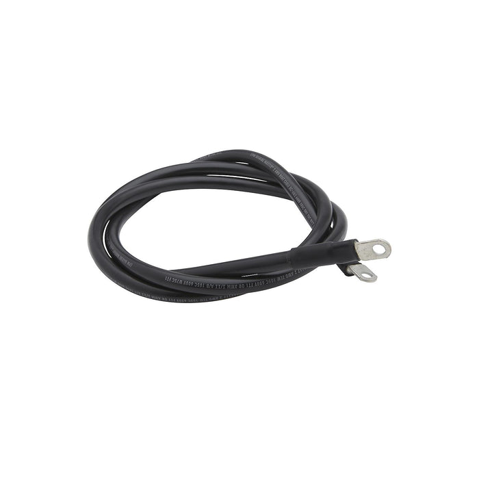 Seachoice 63004 Tinned Copper Battery Assembly, 2 AWG, Black, 6'