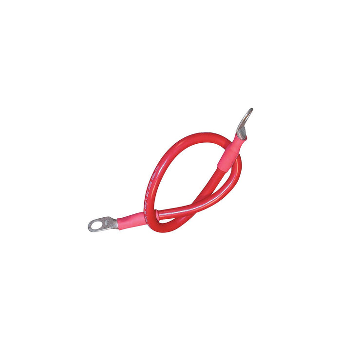 Seachoice 63033 Tinned Copper Battery Assembly, 4 AWG, Red, 4'