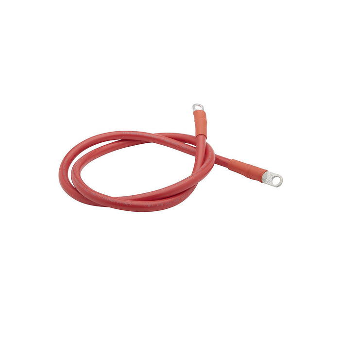 Seachoice 63013 Tinned Copper Battery Assembly, 2 AWG, Red, 4'