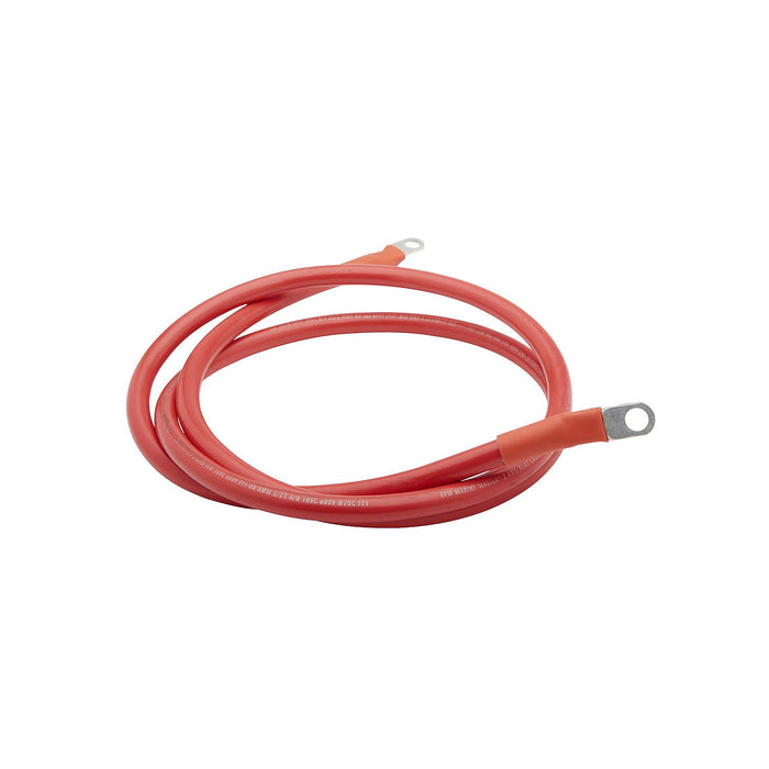 Seachoice 63014 Tinned Copper Battery Assembly, 2 AWG, Red, 6'