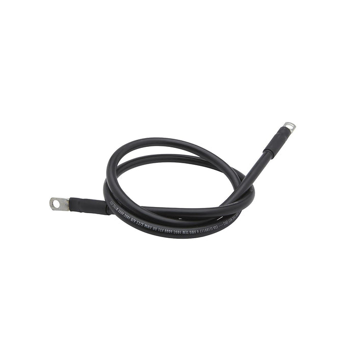 Seachoice 63024 Tinned Copper Battery Assembly, 4 AWG, Black, 6'