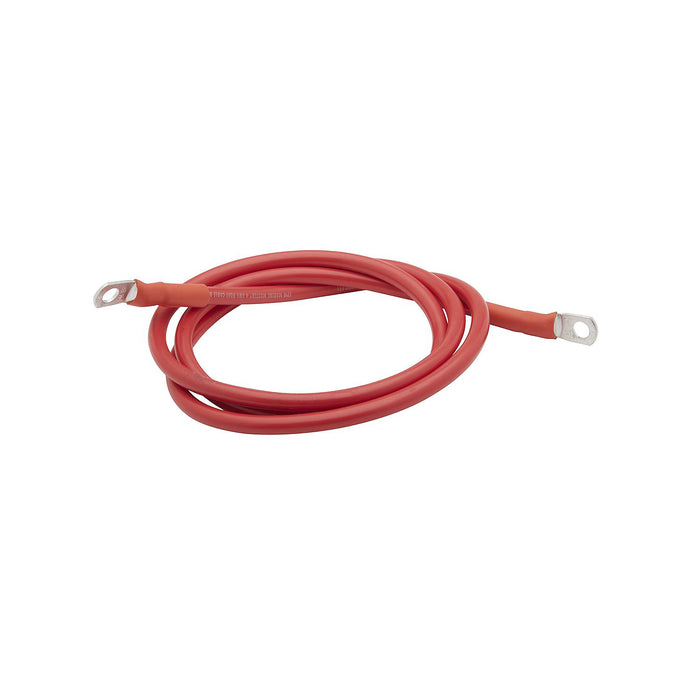 Seachoice 63034 Tinned Copper Battery Assembly, 4 AWG, Red, 6'