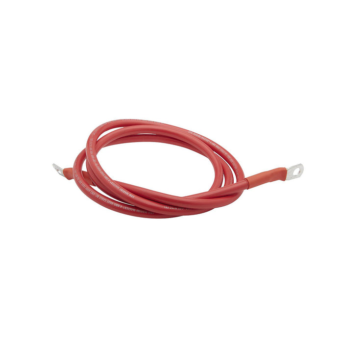 Seachoice 63034 Tinned Copper Battery Assembly, 4 AWG, Red, 6'