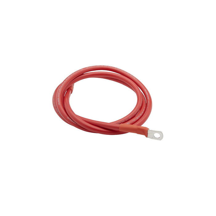 Seachoice 63034 Tinned Copper Battery Assembly, 4 AWG, Red, 6'