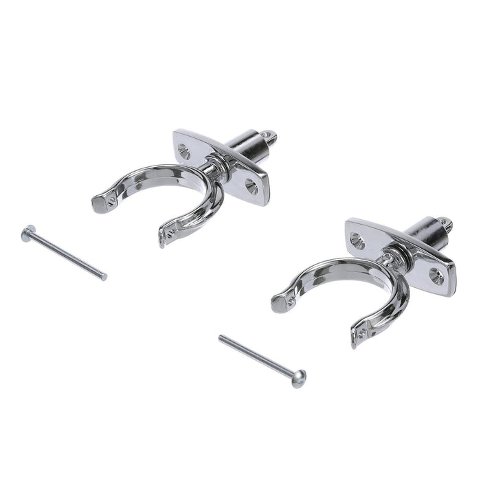 Seachoice 50-70401 Chrome Plated Zinc Rowlock Set (Sold as Pair)