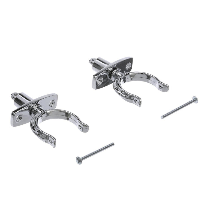 Seachoice 50-70401 Chrome Plated Zinc Rowlock Set (Sold as Pair)