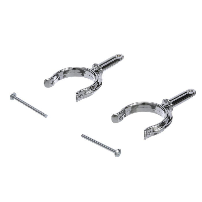 Seachoice 50-70501 Chrome Plated Zinc Rowlock Horns Only (Sold as Pair)