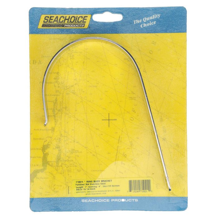 Seachoice 50-71021 Stainless Steel Ring Buoy Bracket