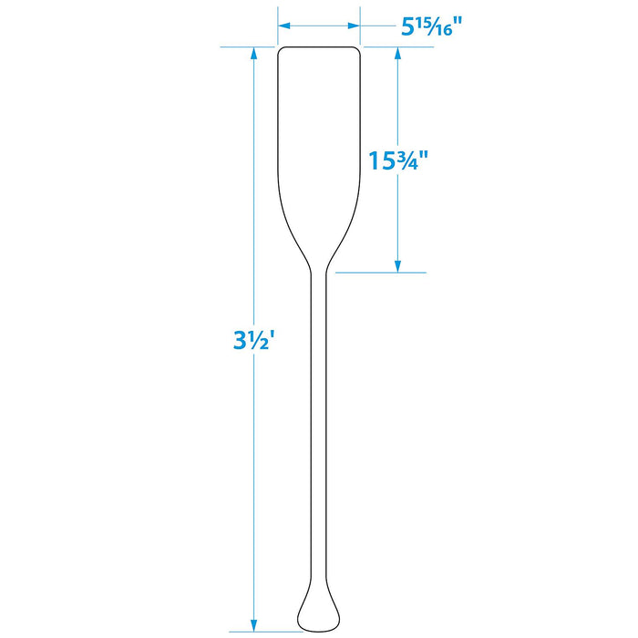Seachoice 71141 Standard Wood Paddle â€“ 3.5 Ft.