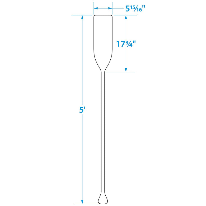 Seachoice 71146 Standard Wood Paddle â€“ 5 Ft.