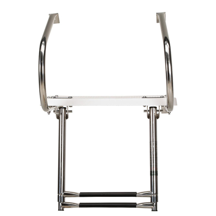 Seachoice 71201 Universal Swim Platform With Under Mount Telescoping Ladder