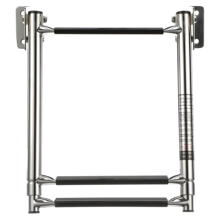 Seachoice 71221 Telescoping Transom Mount Stainless Steel 3-Step Ladder