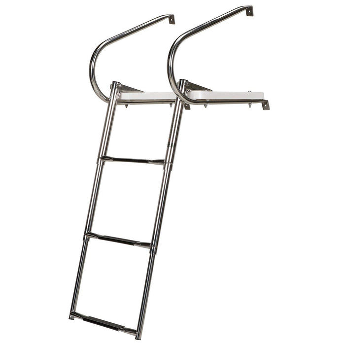 Seachoice 71361 Universal Swim Platform With Top Mount Ladder