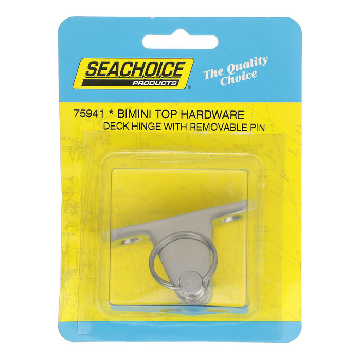 Seachoice 75941 Stainless Steel Deck Hinge With Removable Pin