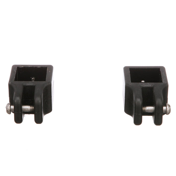 Seachoice 50-76361 Square Jaw Slides Fit 1" OD Tube-Black (2 Per Pack)