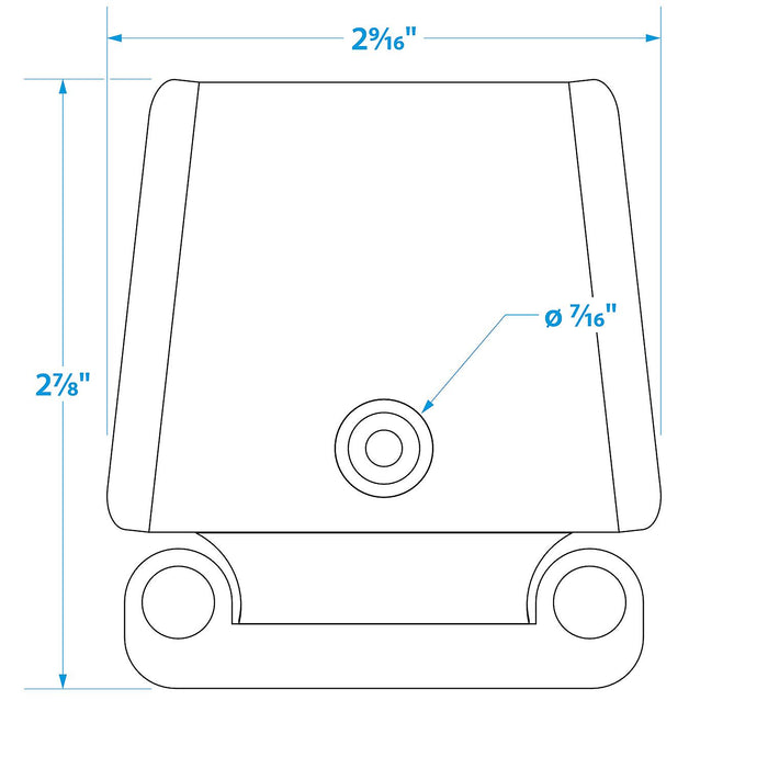 Seachoice 76921 Seachioce Replacement Latch Set for Igloo Coolers 28 to 162 QT, (2 Per Pack)