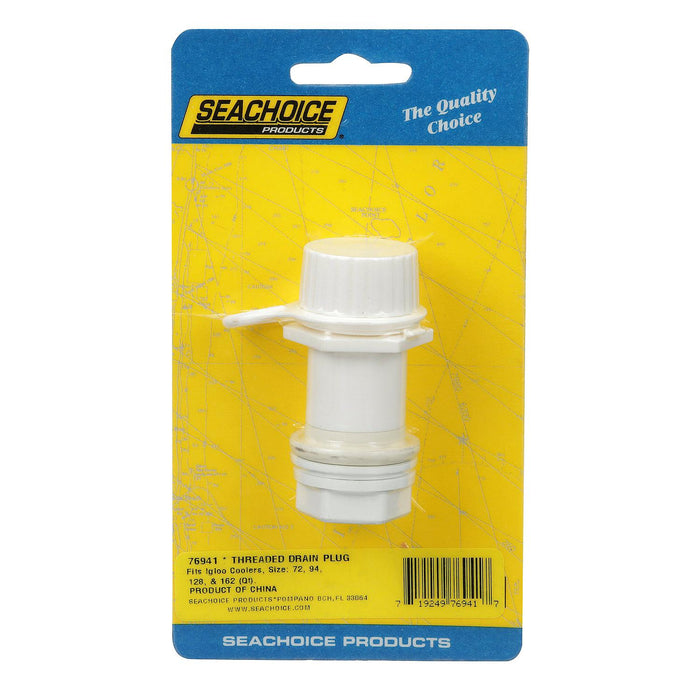 Seachoice 76941 Replacment Threaded Drain Plug For Igloo Coolers 72 to 162 QT