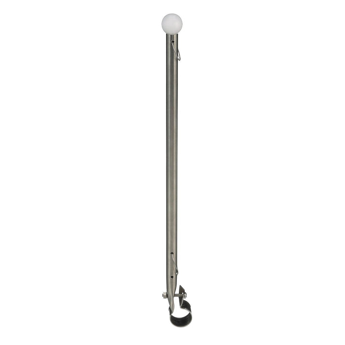 Seachoice 50-77001 7/8" Rail Clamp Flag Staff 15-3/16" Long