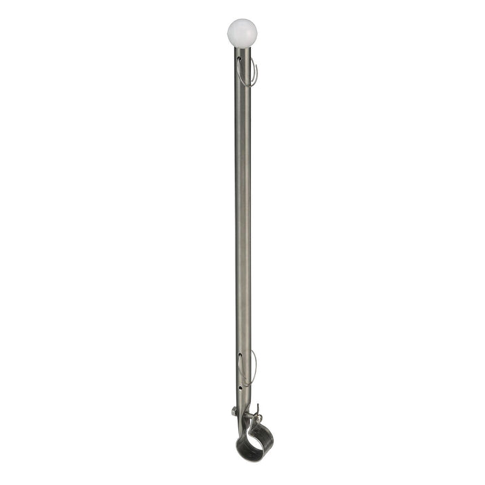Seachoice 50-77001 7/8" Rail Clamp Flag Staff 15-3/16" Long