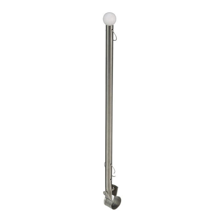 Seachoice 50-77001 7/8" Rail Clamp Flag Staff 15-3/16" Long