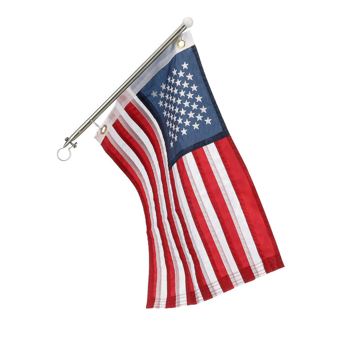 Seachoice 50-77001 7/8" Rail Clamp Flag Staff 15-3/16" Long