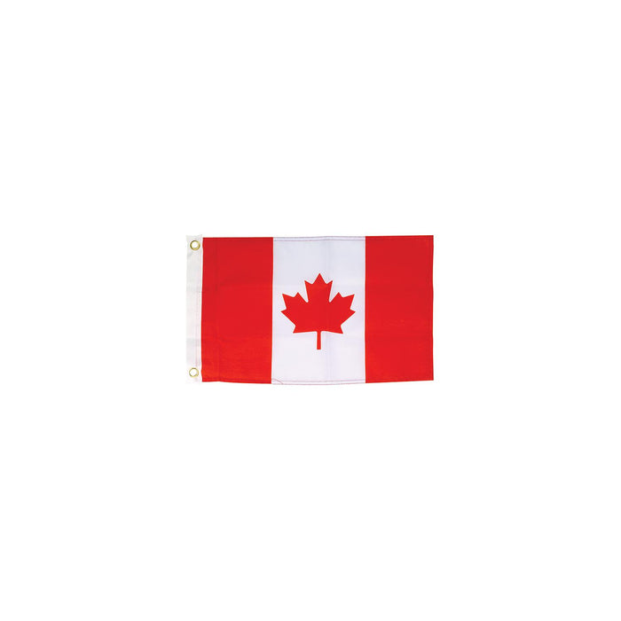 Seachoice 78221 12" x 18" Nylon Print Dyed Canada Flag