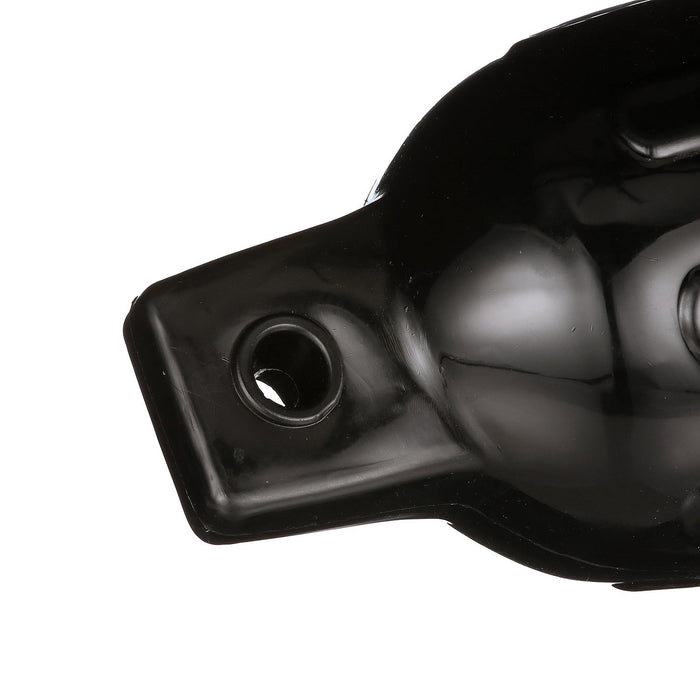 Seachoice DE79166S 79041 Twin Eye Ribbed Fender, Black, 4.5 x 16"