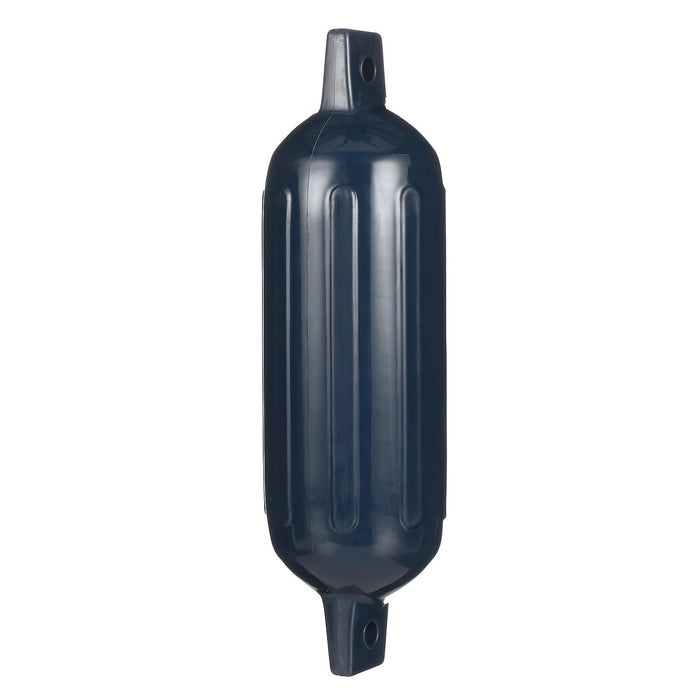 Seachoice DE79202S 79081 Twin Eye Ribbed Fender, Blue, 5.5 x 20"