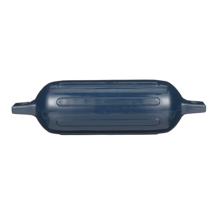 Seachoice DE79202S 79081 Twin Eye Ribbed Fender, Blue, 5.5 x 20"