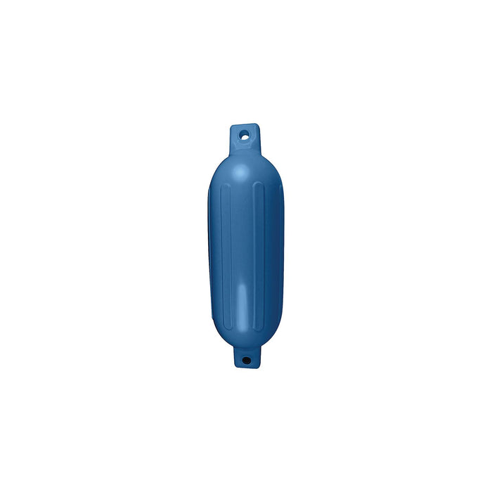 Seachoice DE79232S 79091 Twin Eye Ribbed Fender, Blue, 6.5 x 23"