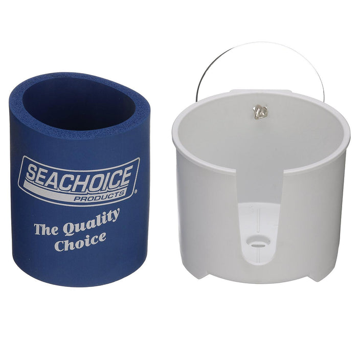 Seachoice 50-79381 White Drink Holder With Large Super Suction Cups