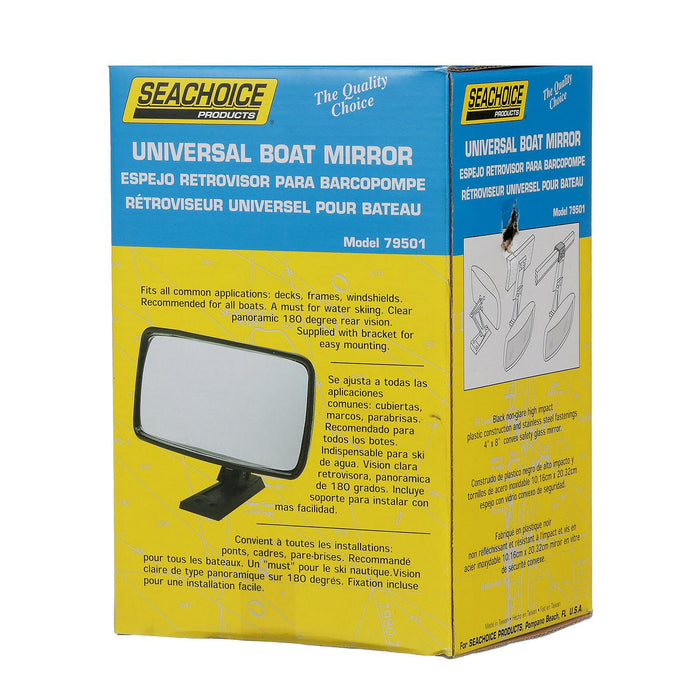 Seachoice 79501 Universal Boat Mirror