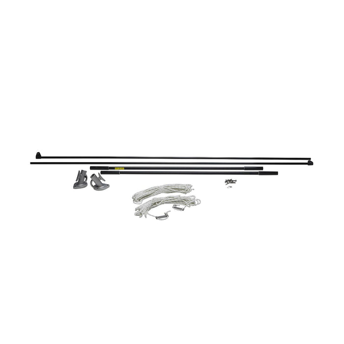 Seachoice DE3126S 79733 Mooring Whip 1 Pair Black, 12'