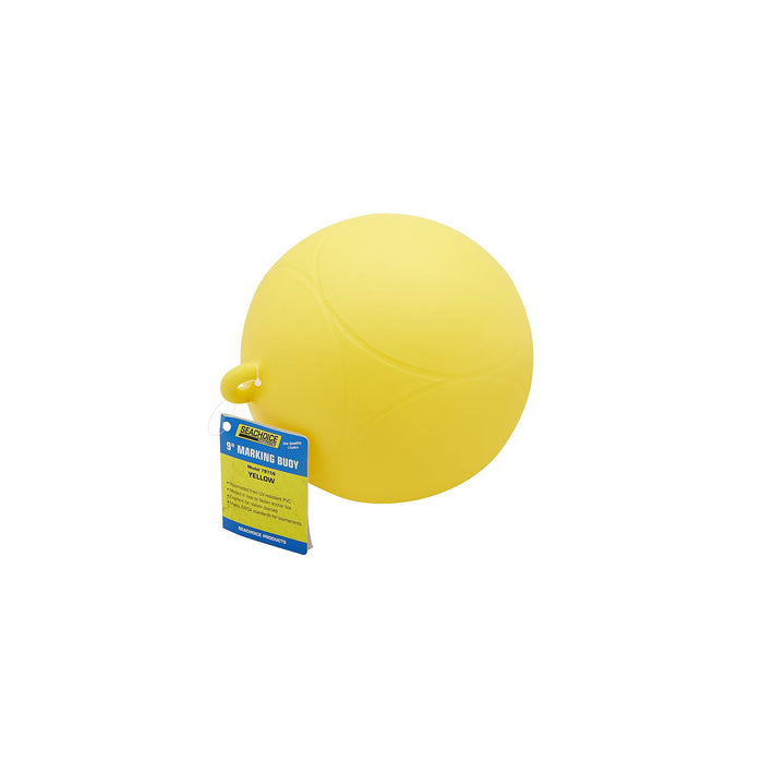 Seachoice DE95885S 79756 Slalom/Marking Buoy Yellow, 9" Dia.