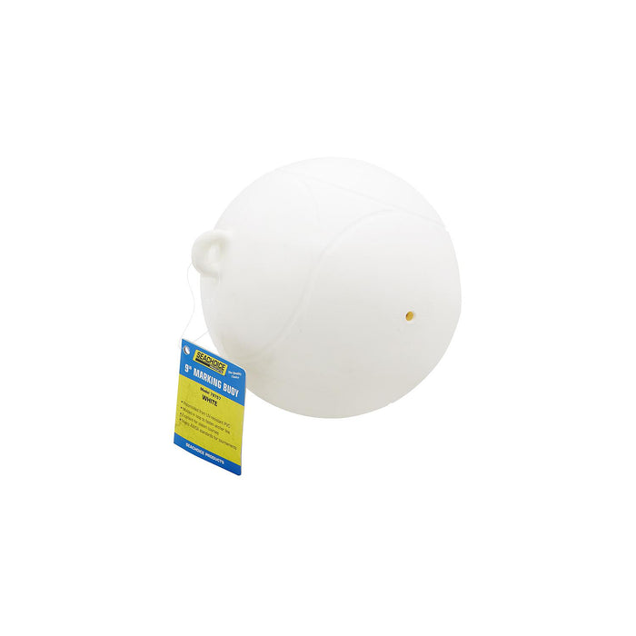 Seachoice DE95881S 79757 Slalom/Marking Buoy White, 9" Dia.