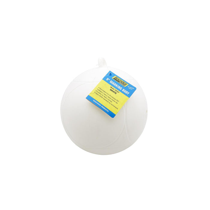 Seachoice DE95881S 79757 Slalom/Marking Buoy White, 9" Dia.